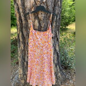 Old Navy Orange Floral Top